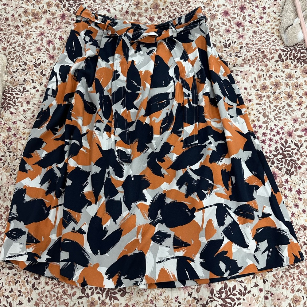 Women's Abstract Print Skirt
